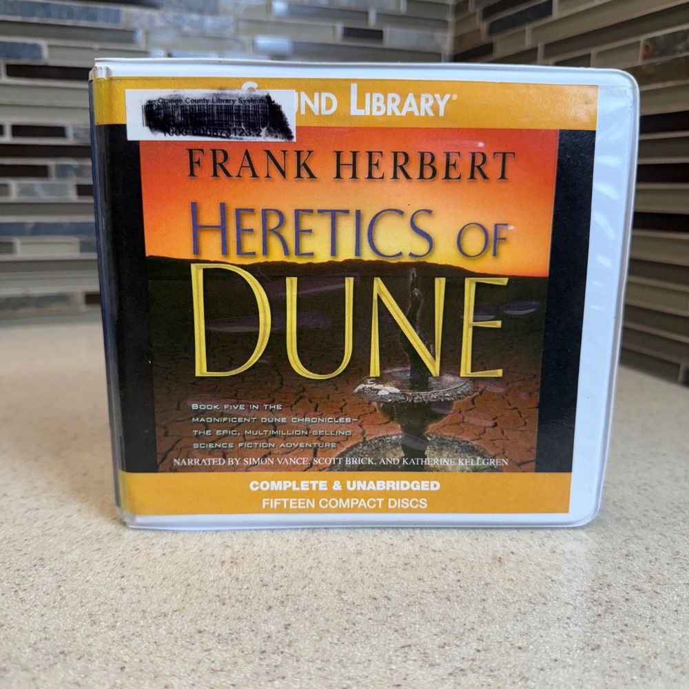 Heretics of Dune Frank Herbert Audiobook 15 CD Set Unabridged BBC Audiobooks